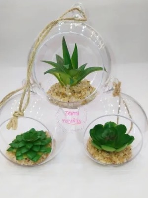 VASO SUSPENSO EM ACRILICO