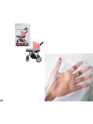 TELA MOSQUITEIRA EM POLIÉSTER PARA CARRINHO DE BEBÊ. - WINCY