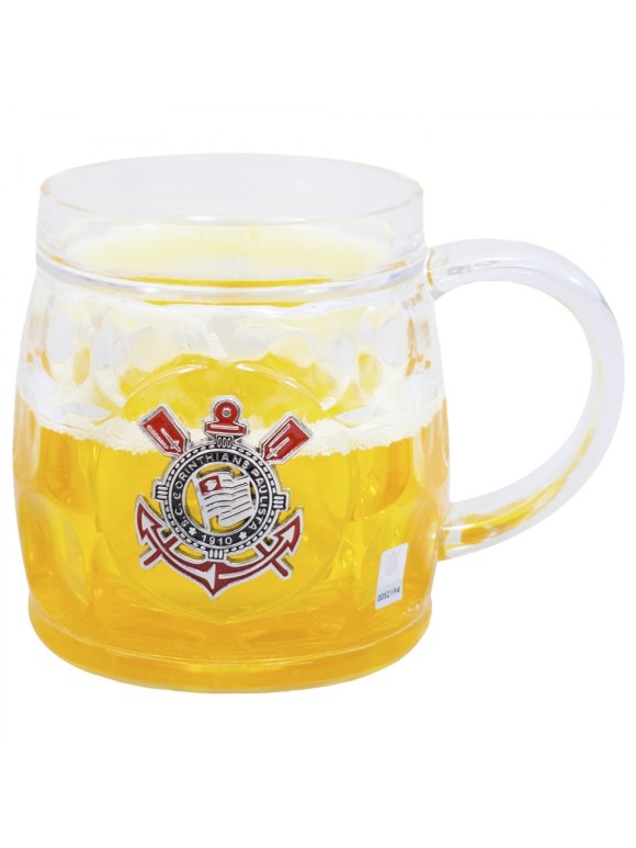 CANECA DE ACRÍLICO 400 ML CORINTHIANS