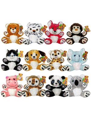 PELÚCIA COLEÇÃO SAFARI VÁRIOS ANIMAIS FG9001