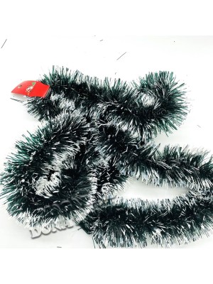 KIT 4 FESTÃO 2M VERDE ESCURO NEVADO 11CM