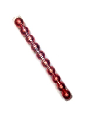 KIT 20 BOLA DE NATAL LUXO 6CM