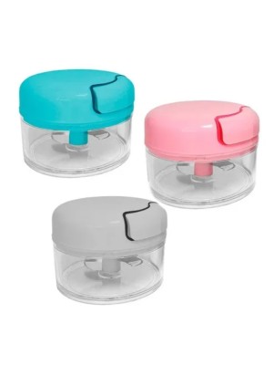 Mini Processador E Triturador De Alimentos Manual 2 Laminas